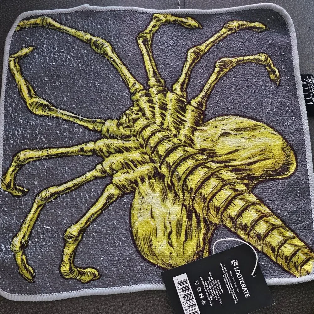Loot Crate Exclusive Alien Washcloth NWT!
